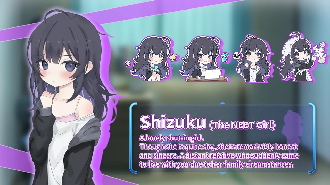 幸福家里蹲的养成方法 Shizuku 场景图 3